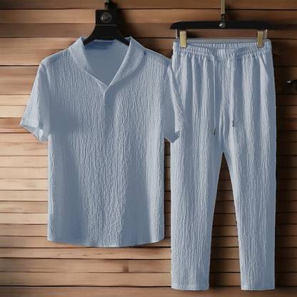 INDICLUB Self Design Men Track Suit