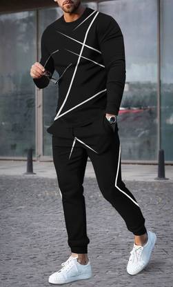 TRIPR Printed Men Track Suit