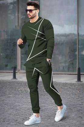 TRIPR Printed Men Track Suit