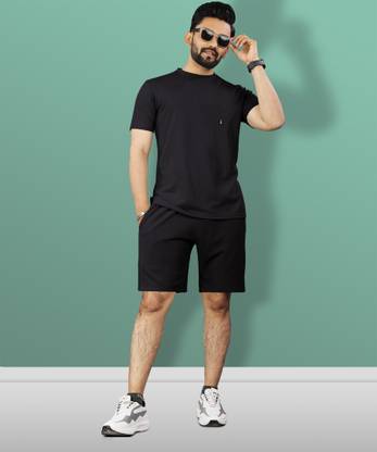 VeBNoR Solid Men Track Suit