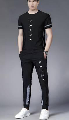 TRIPR Printed Men Track Suit