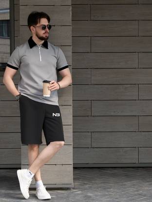 CONWAY Solid Men Track Suit