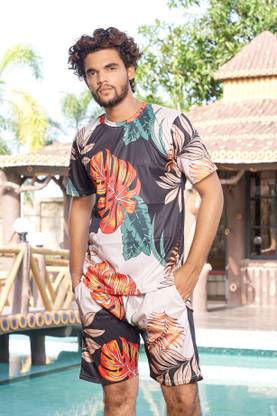 M7 By Metronaut Printed Men Track Suit