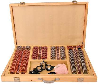 Skybound Trial lens set in wooden box packing Trail Frame