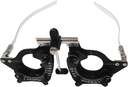 Eagle Eye Products EEP® Trial Lens Frame Adjustable | Trial Frame Eye Testing | Black Frame Trail Frame
