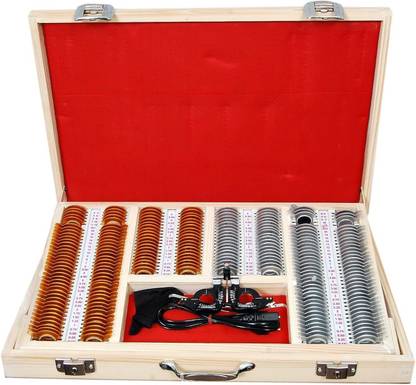 SA OPHTHALMIC Illuminated Trial Lens Set With 225 Lens & Adjustable Trail Frame