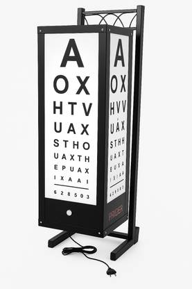Eagle Eye Products EEP® || Distance Vision Testing Drum || Folding Chart || Wall-Mountable Trail Frame