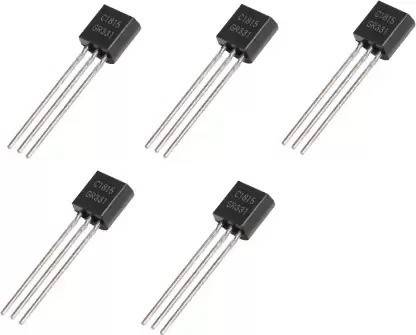 WHO C1815 NPN TRANSISTOR,5PCS AUDIO FREQUENCY AMPLIFIER, HIGH FREQUENCY OSC, NPN Transistor