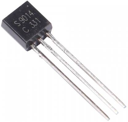 gobagee 2Pcs S9014 NPN SILICON TRANSISTOR,,50V,TO-92,SWITCH AND AMPLIFIER TRANSISTOR NPN Transistor