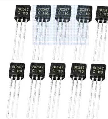WHO BC547 NPN TRANSISTOR SWITCHING/AMPLIFIER 10PCS NPN Transistor