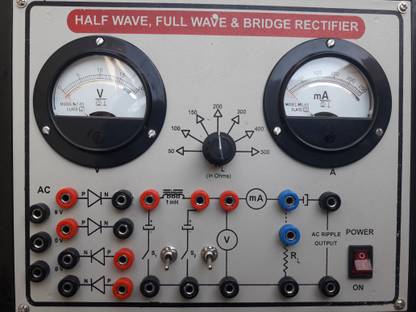 Navigation Half wave, Full wave & Bridge Rectifier Apparatus PNP Transistor