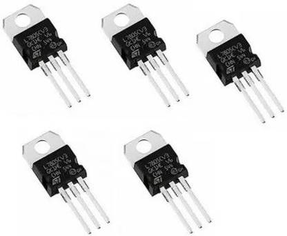 WHO 7805 5 Volts VOLTAGE REGULATOR IC FET Transistor