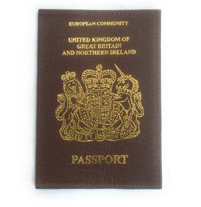 ORENAME GENUINE BROWN BRITISH PASSPORT
