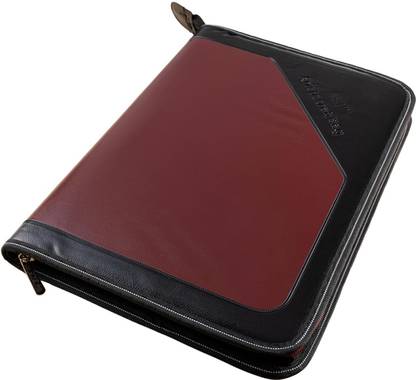 ASV Premium Leatherette Multipurpose PU Leather Document Folder