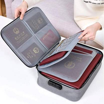jyot creation Document Organizer Bag Multilayer Travel File Organiser Document Storage Bag