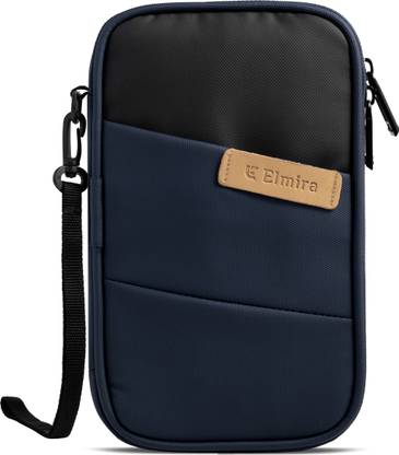 Elmira Polyester Passport Cover Bag Wallet for Travel Document, Card, Ticket Holder
