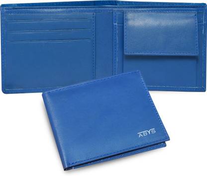 ABYS Genuine Leather Credit Debit Wallet Money Purse for Men