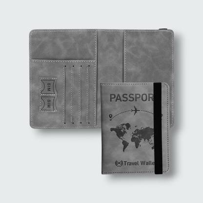 STORITE RFID-Blocking PU Leather Passport Holder: Stylish & Secure Travel Companion