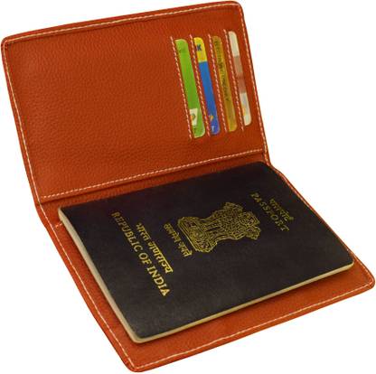 MATSS 100% Genuine Leather Smoth And Slik Passport Cover||Passport Case ||Card Case||ATM Card Holder For Men And Women 4 Card Holder