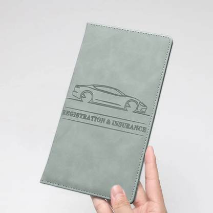 Gadget Ninja Car License &registration Holder-GRY