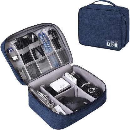 Mungat Electronics Accessories Organizer Travel Gadget Bag for Cables, Hard Disk & More