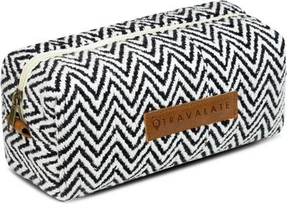 Travalate Genuine Leather Utility Pouch for Men and Women -YKK Zippers