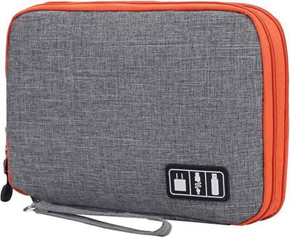 COSKIRA Electronic Accessories Storage USB Cable Organizer Bag Case Drive Travel Insert