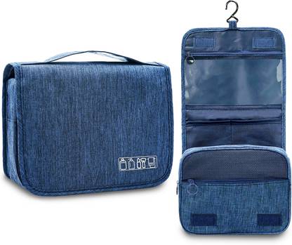 STORITE Toiletry Hanging Kit for Men & Women Portable Cosmetic Bag Travel Organizer Bag