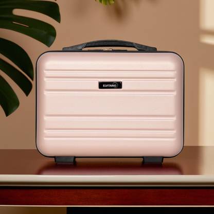 ELVITARIO Makeup Travel Case Hand Luggage, Small Suitcase Cosmetic Vanity Bag