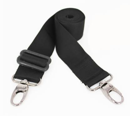 Saco Nylon Replacement Adjustable Shoulder Strap with Swivel Hook for Laptop Bag, Camera Bags, Outdoor Sport Bags, Luggage - (Black)