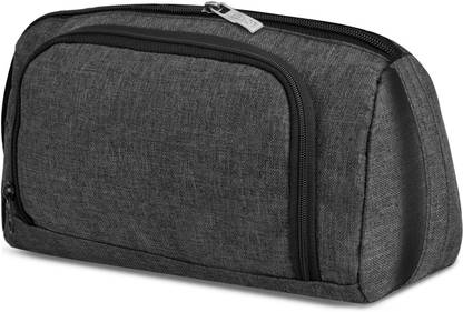 SM DHOLA Linen PVC Large Stationory (Pen-Pencil) / Small Makeup Pouch-Organizer SM-OG10
