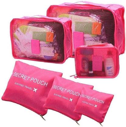 SHUANG YOU Packing Cubes Set Travel Garment Storage Bag Clothes Bag