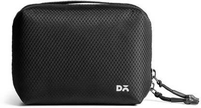 DailyObjects Black Ripstop Vault Tech Organiser - Small