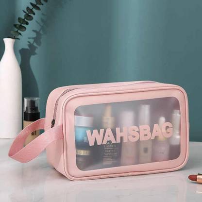 AMEEDARSHAN Clear Travel Toiletries Bag Waterproof Cosmetic Makeup Wash Bags Travel Toiletry Kit