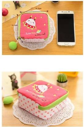 Newvent Sanitary Napkin Storage Bag Portable Sanitary Pad Pouches Pad Pouch for Travel
