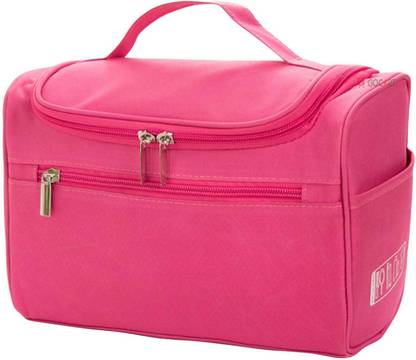 GOCART Make Up Bag With Hanging Hook,Dop Kit Organizer for Shampoo,Cosmetic Travel Toiletry Kit