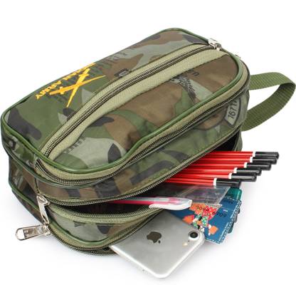 Subharti Beautiful & Durable Army Travelling Kit for Day to day use Travel Toiletry Kit