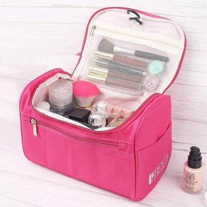 LAFILLETTE Hanging Travel Makeup& Shaving Bag for Women and Men, Bathroom and Shower Organizer Kit Travel Toiletry Kit