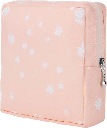 Rossella Sanitary Napkin Pouch Pad Holder Travel Cosmetic Makeup Jewellery Storage Pouch Travel Toiletry Kit