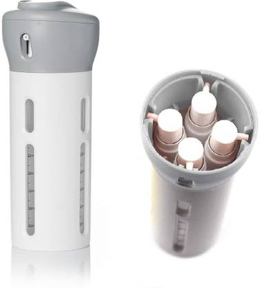 WAKTORO 4 In 1 Travel Bottle Refillable Lotion Bottles Sets Travel Dispenser Bottle Sets Travel Toiletry Kit