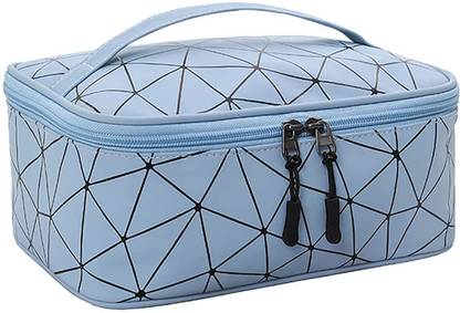 AweStuffs Travel Make Up Hanging Bag Zipper Pouch for Women and Girls, Luxury Toiletry Bag Travel Toiletry Kit
