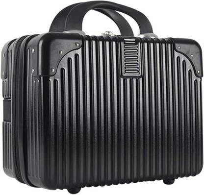 DIYASALESS Portable Makeup Travel Case Hand Luggage,Makeup Case Suitcase Elastic Band Bag Travel Toiletry Kit