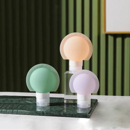 Chhogli Small Travel Bottles Squeeze Shampoo Bottles and Toiletry Bottles for Hair Travel Toiletry Kit