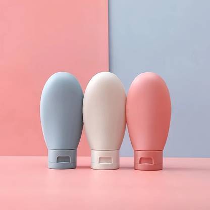 PHANTOM 3Pcs Travel Bottles for Toiletries Set, Shampoo Bottle Set, Toiletry Bottles Travel Toiletry Kit
