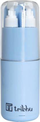 TRIBHU 6-in-1 Travel Essential Kit – Compact Leak-Proof Toiletry Dispenser Travel Toiletry Kit
