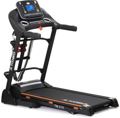KOBO 3 H.P Motorised Home Gym Jogger with 7 Inch TFT & Built in Wifi and Android Treadmill 2021 Model Treadmill (Max Weight:100 kg)