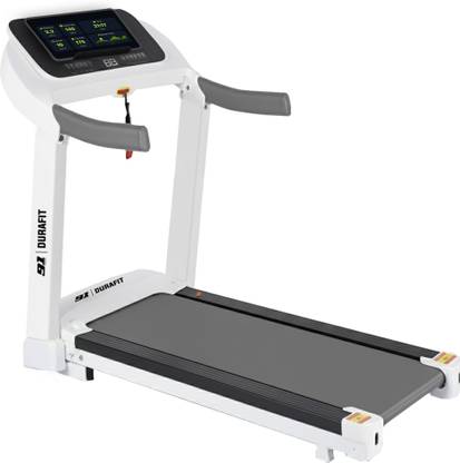 Durafit Sprint 5 HP Peak 140Kg Max Weight BLDC Motorized | 16km Speed | Home use Treadmill (Max Weight:140 kg)