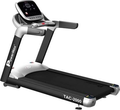 Powermax Fitness TAC-2000 Commercial AC Motorized Treadmill with Mobile App Treadmill (Max Weight:220 kg)