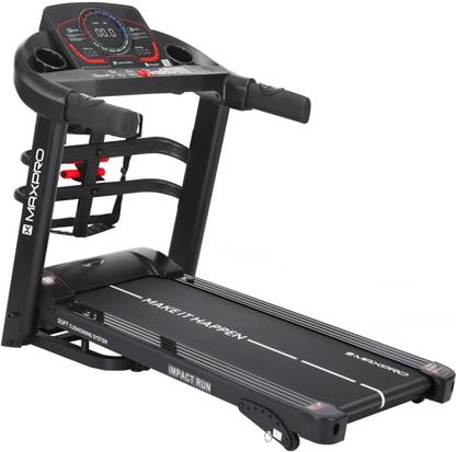 Maxpro Impact Run PTM600M 5HP Peak DC Motor 6-Level Incline, Max.Speed 14km/hr Treadmill (Max Weight:110 kg)