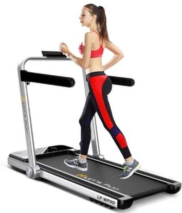 lets play LP-WPAD 2 in1 Folding Smart/ Under Desk Walking Pad Treadmill Treadmill (Max Weight:90 kg)